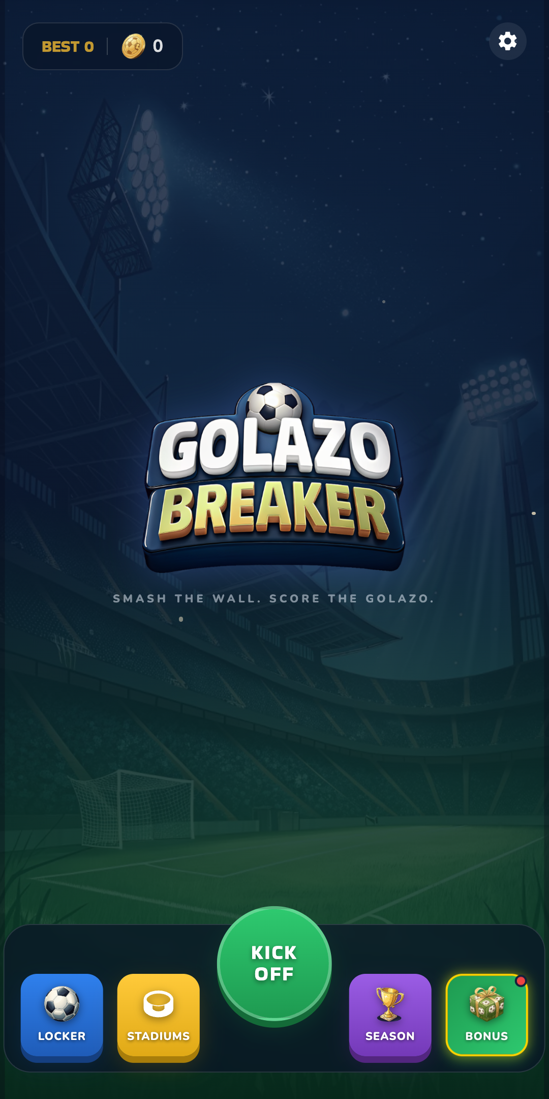 Main menu